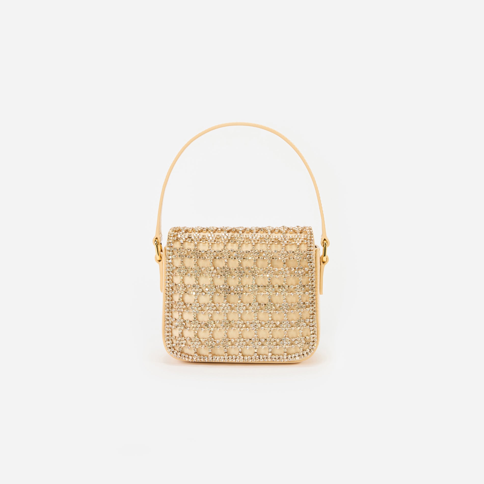 Gold Crystal Micro Bag