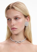 Diamante Bow Tennis Choker