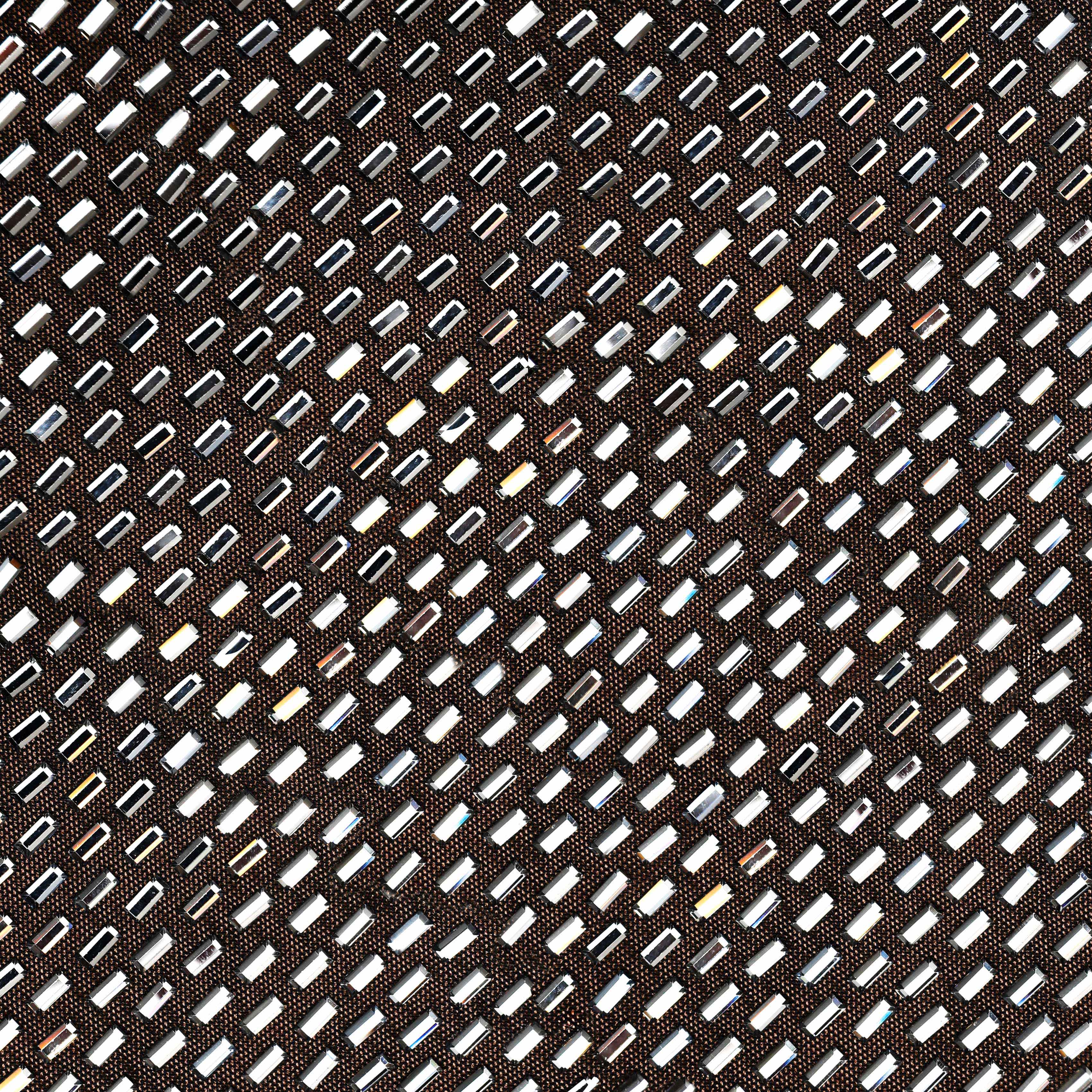 Gunmetal Rhinestone Mesh Midi Dress