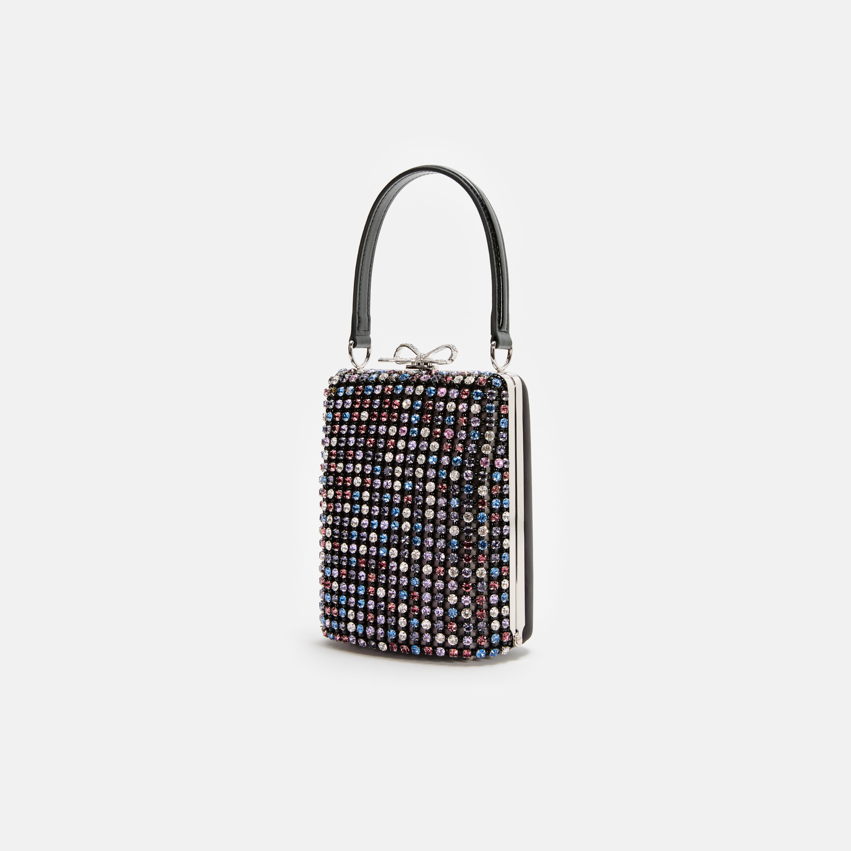 Multi Crystal Mini Bag – self-portrait