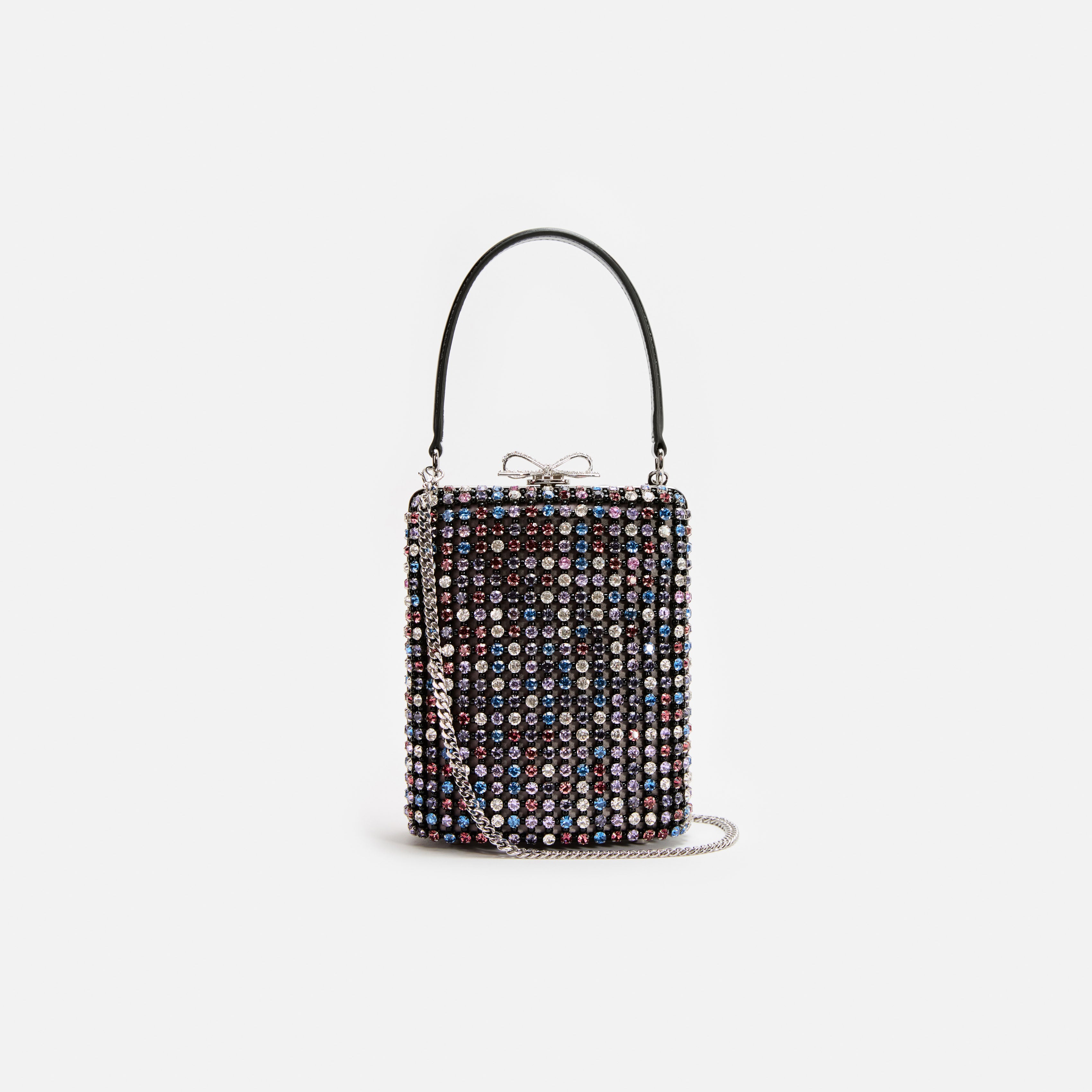 Multi Crystal Mini Bag – self-portrait