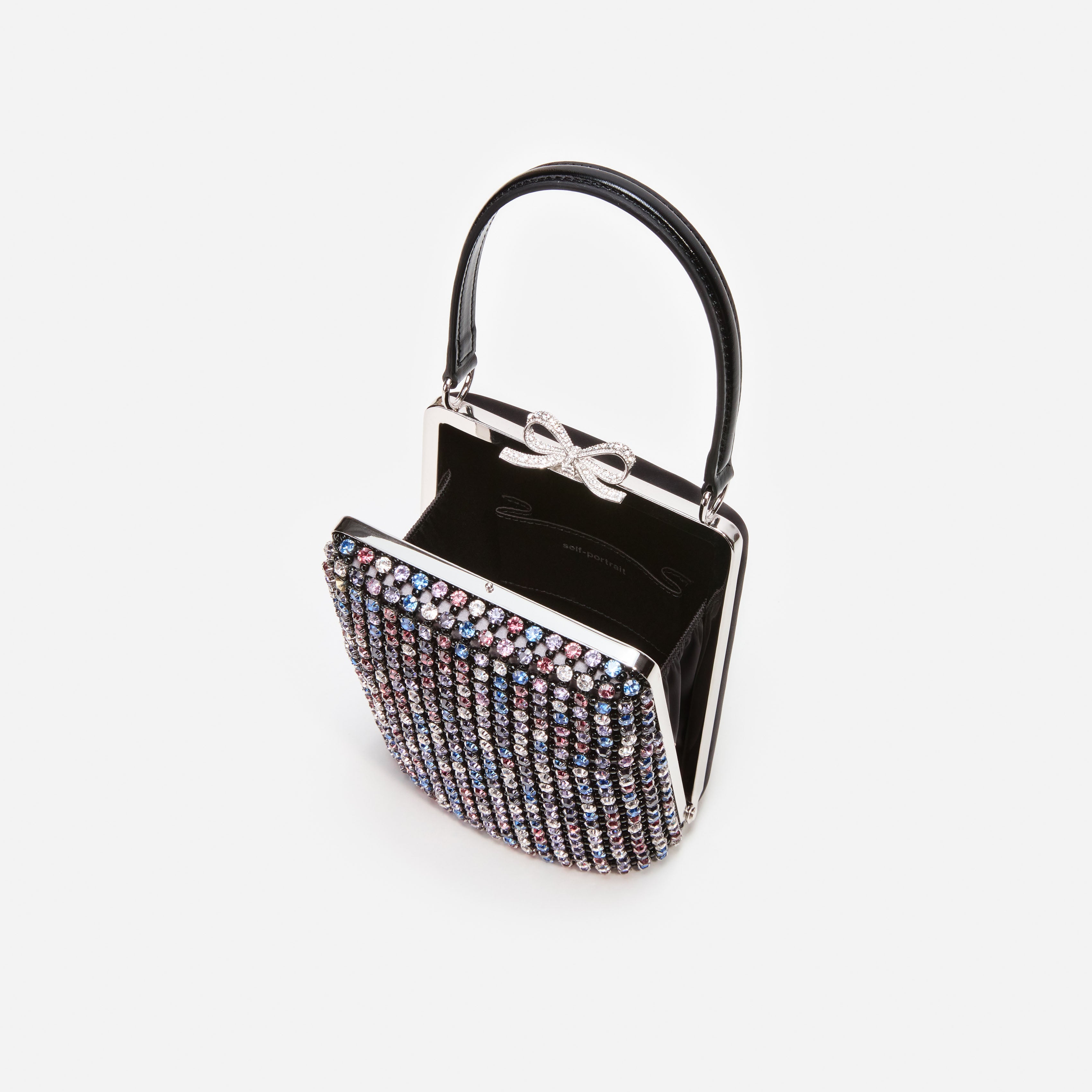Multi Crystal Mini Bag – self-portrait