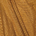Gold Rhinestone Drape Maxi Dress