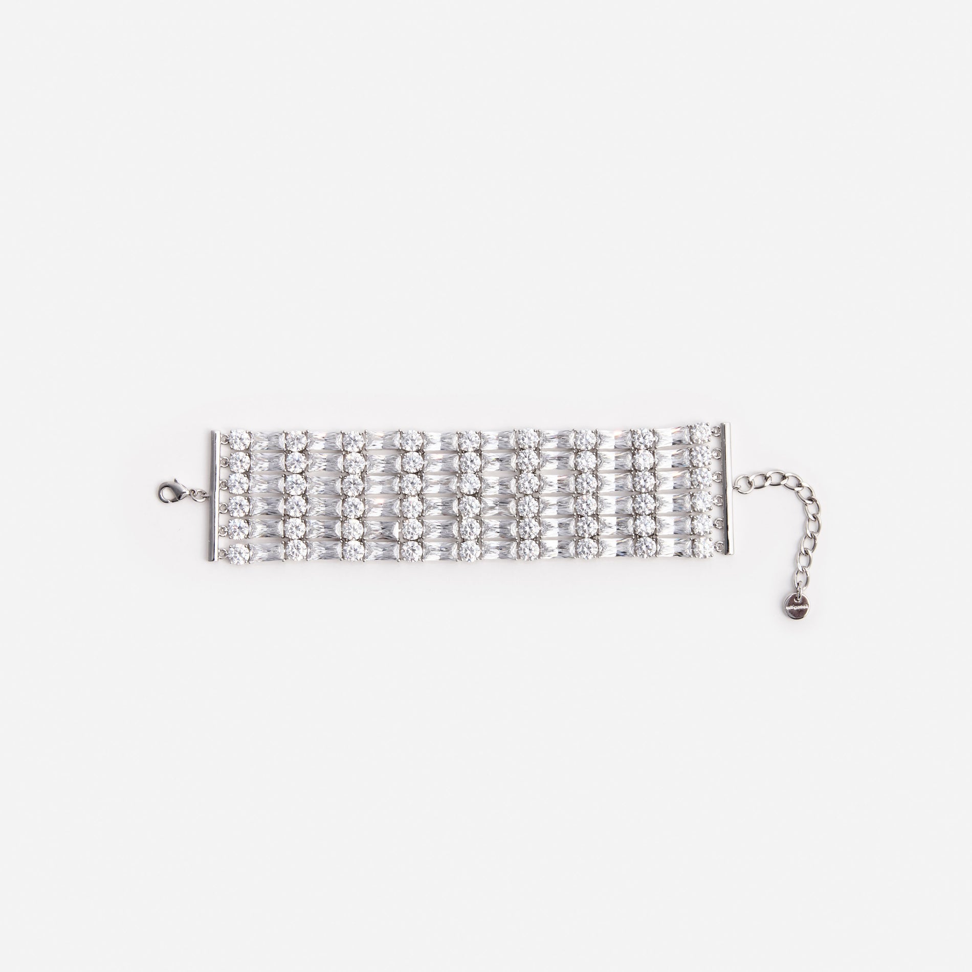 Silver Crystal Bracelet