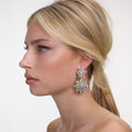 Crystal Tiered Earrings