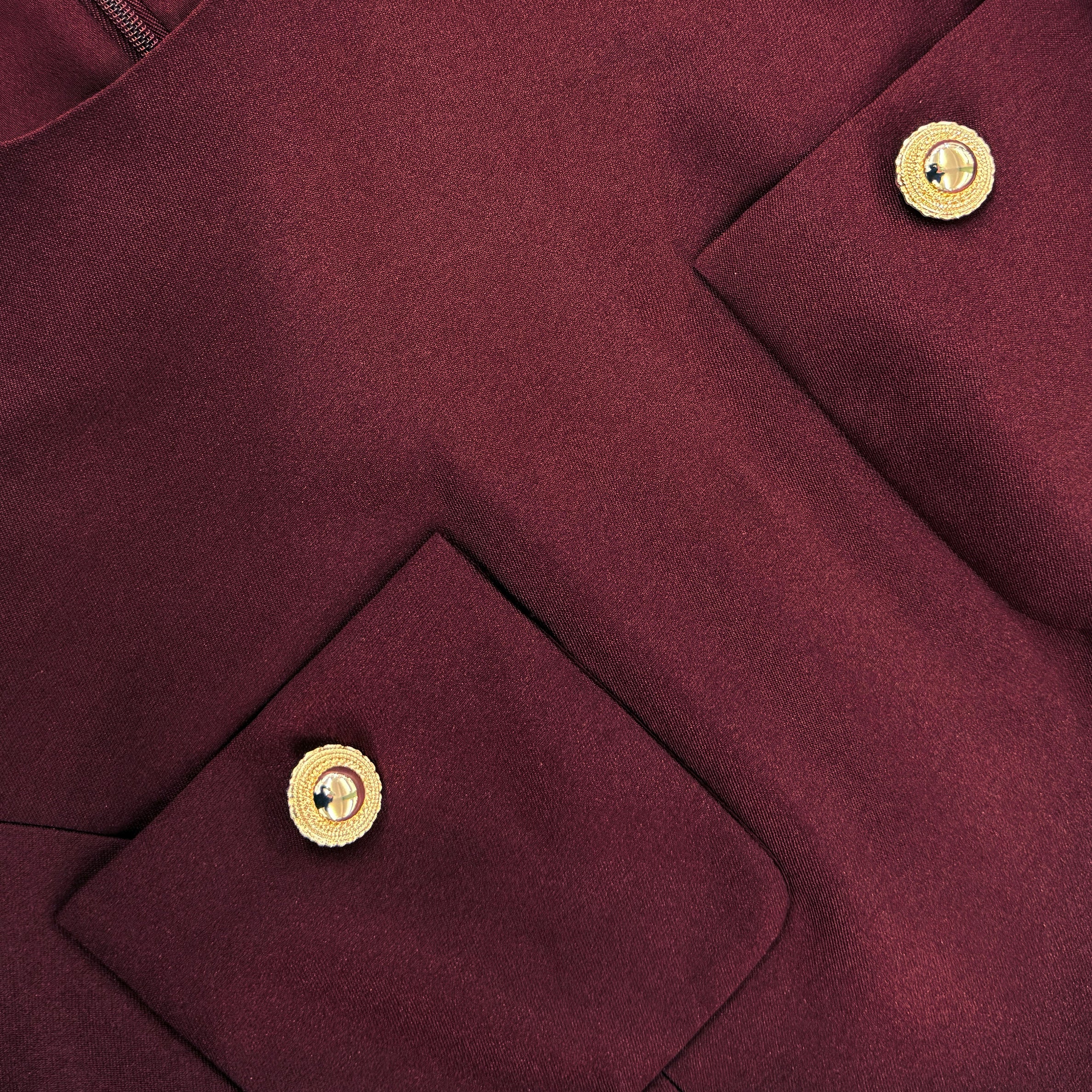 WT-UB BURGUNDY TAFFETA