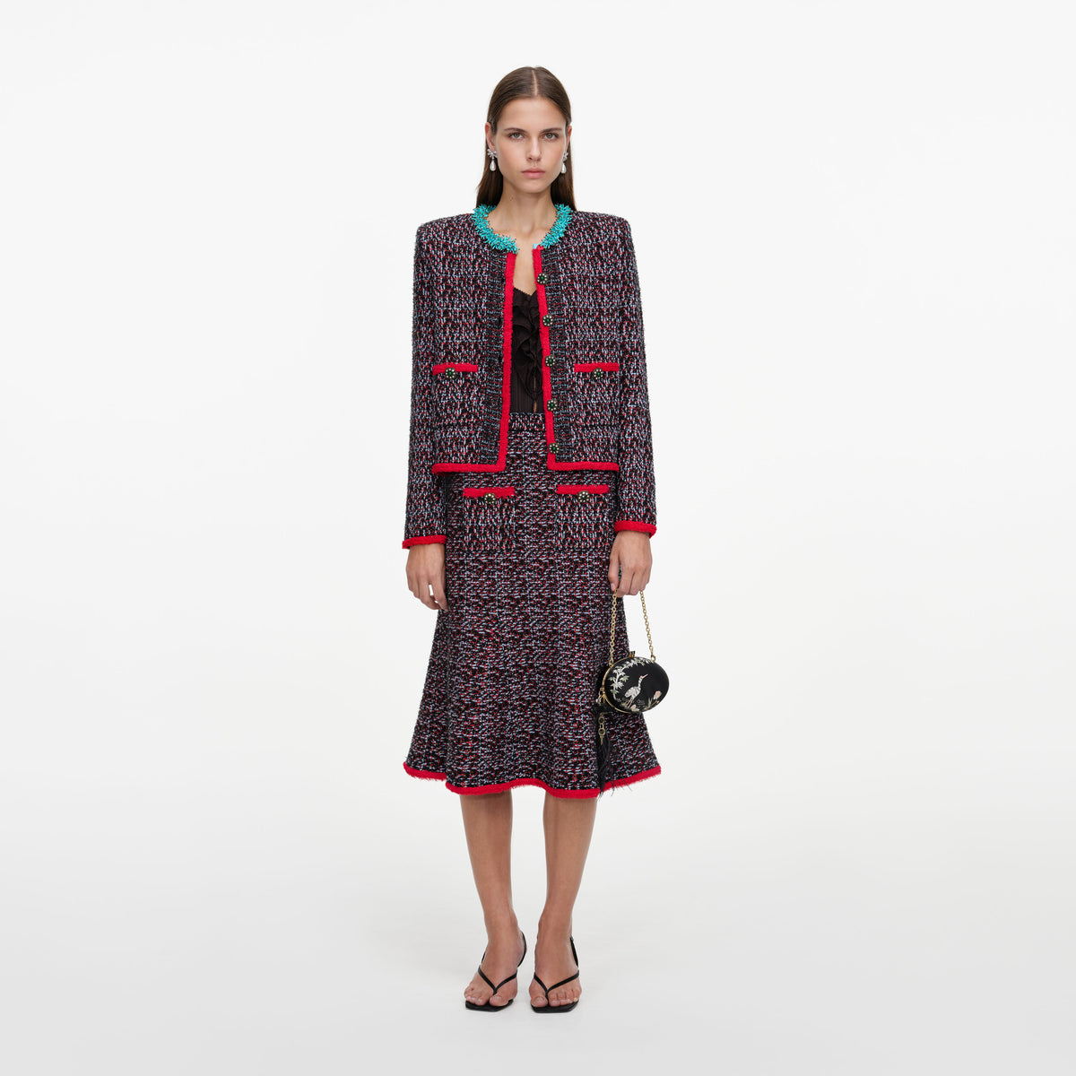 Multi Textured Knit Cardigan