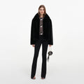 Black Faux Fur Jacket