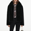 Black Faux Fur Jacket