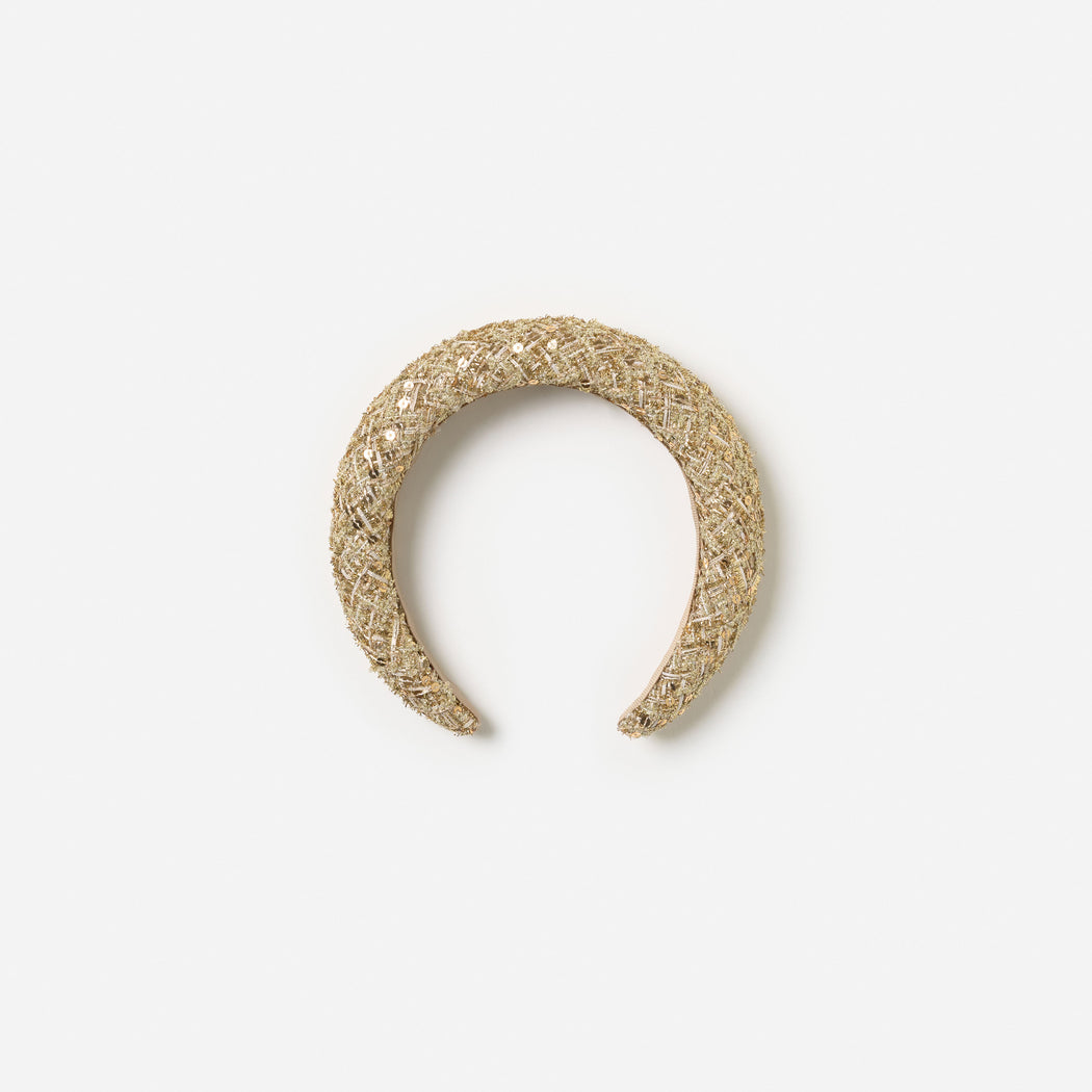 Gold Boucle Head Band