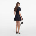 Indigo Denim Collared Mini Dress