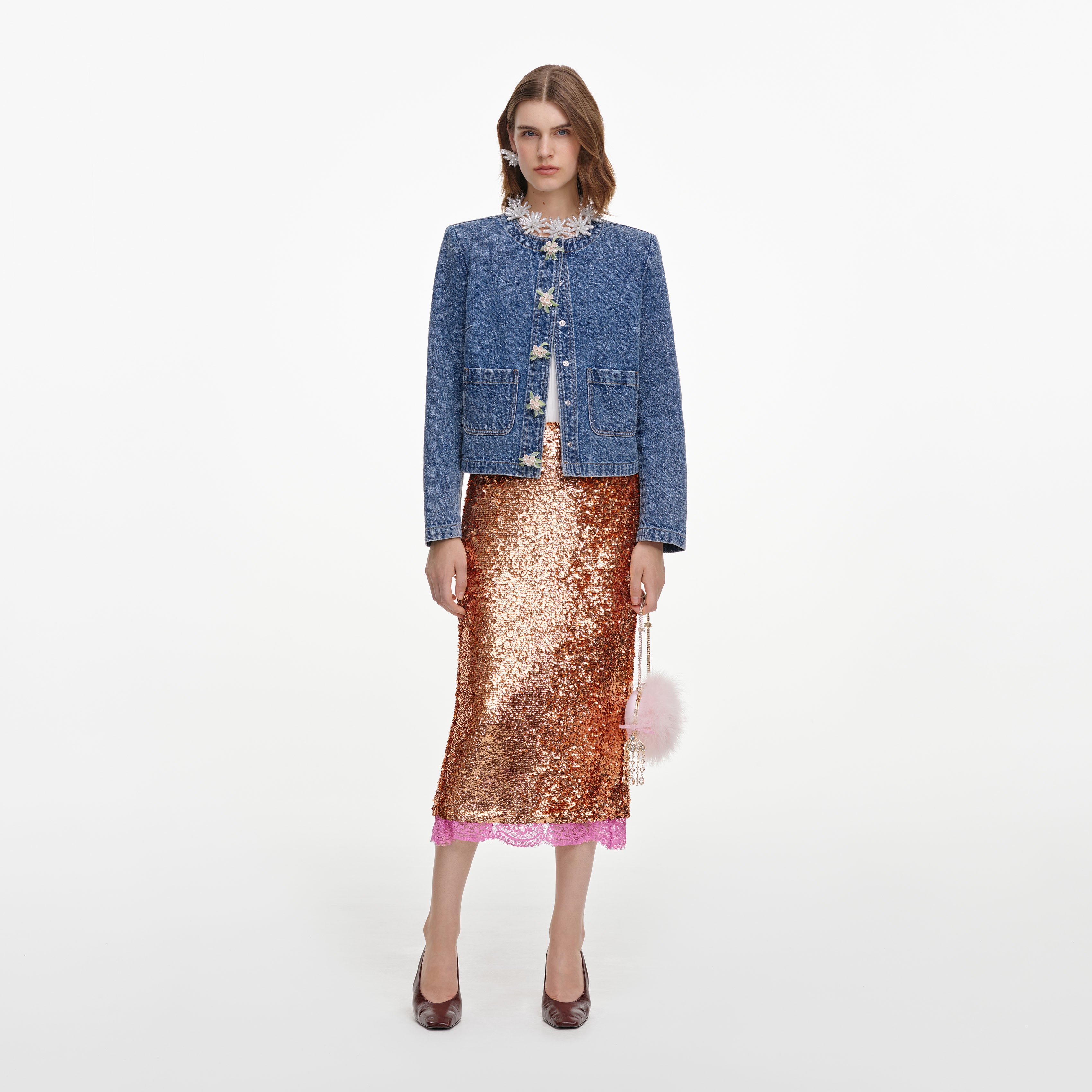 Women's Denim Jackets – self-portrait