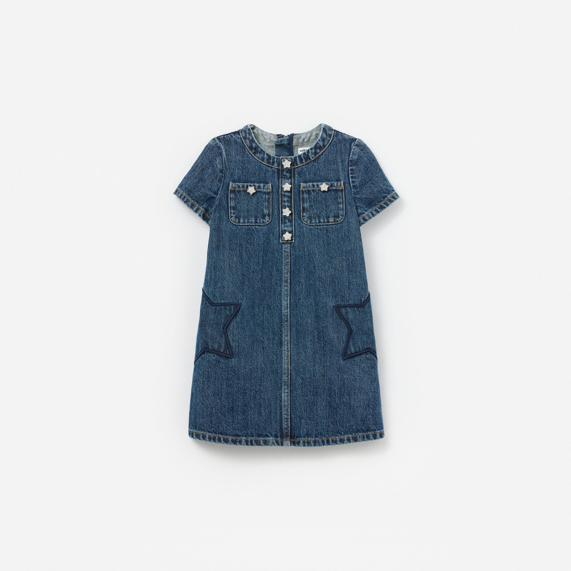 Star Denim Dress