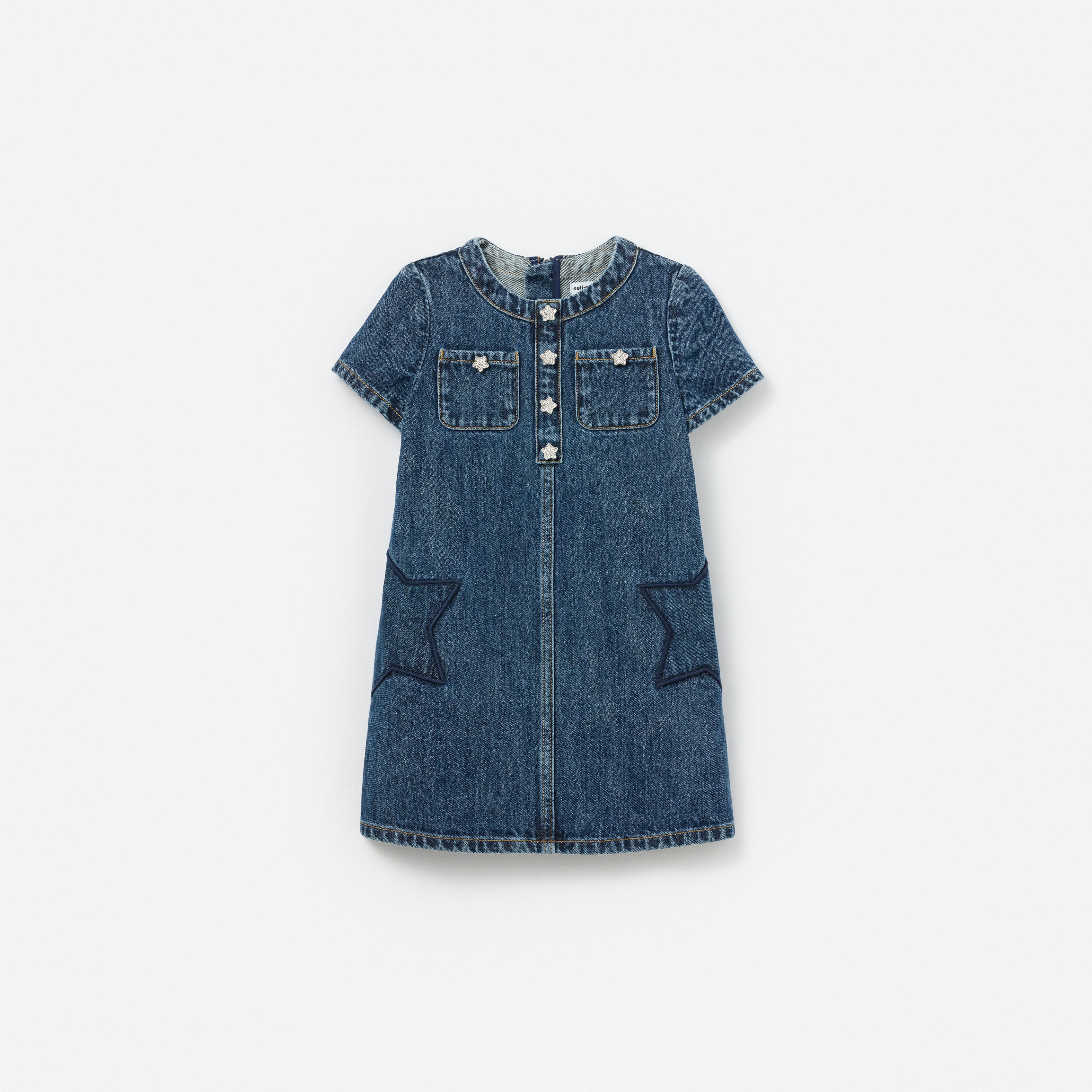 Star Denim Dress