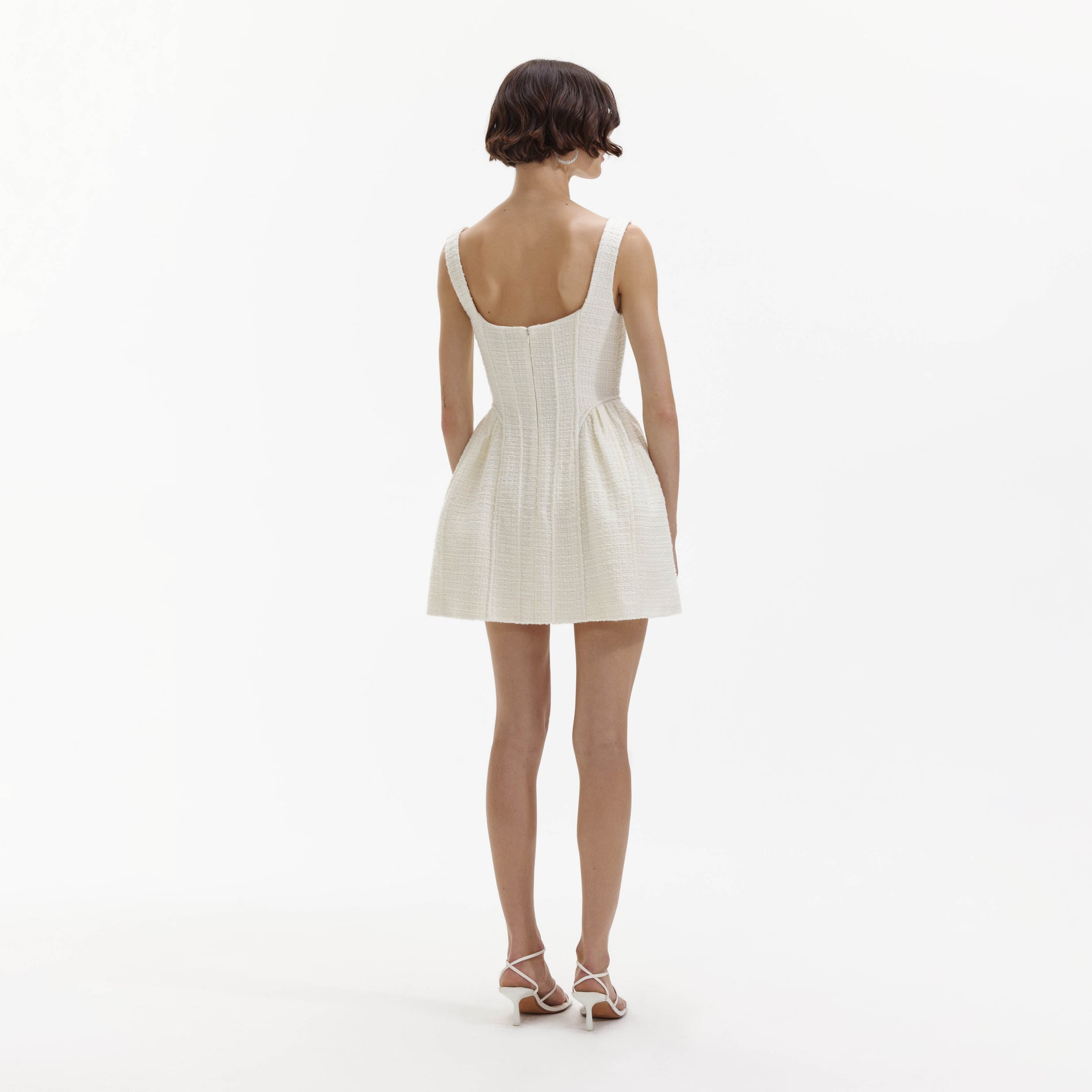 Jewelled open back dress, Icône, Women's Short Dresses