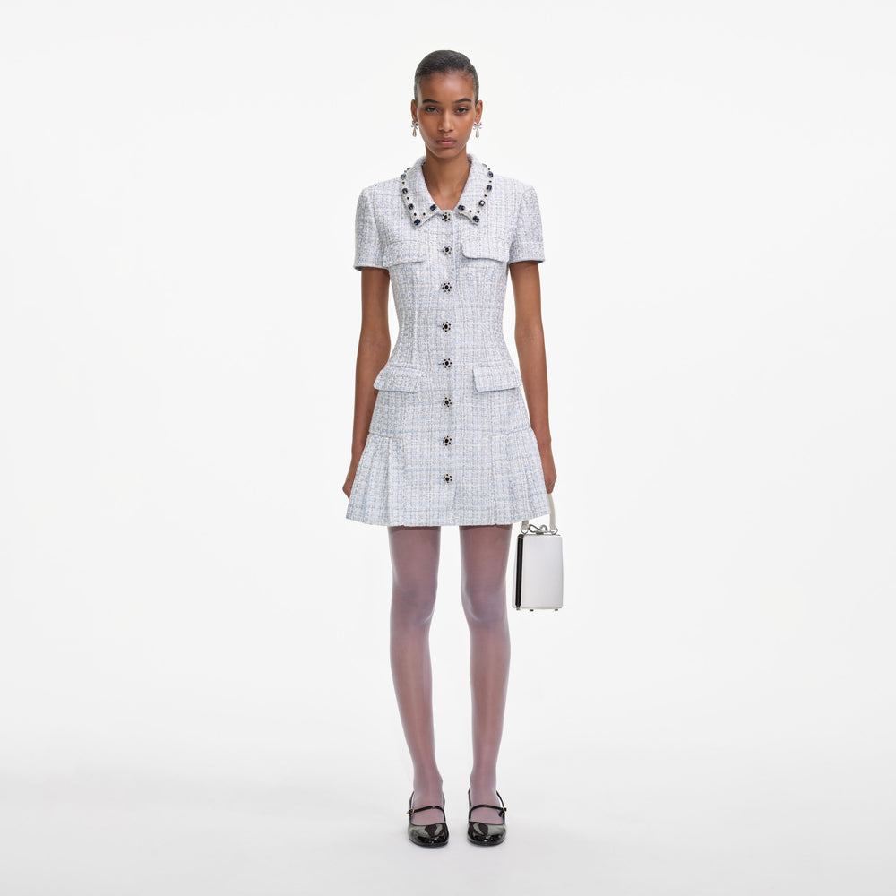 Boucle Rib Knot Dress main image 0
