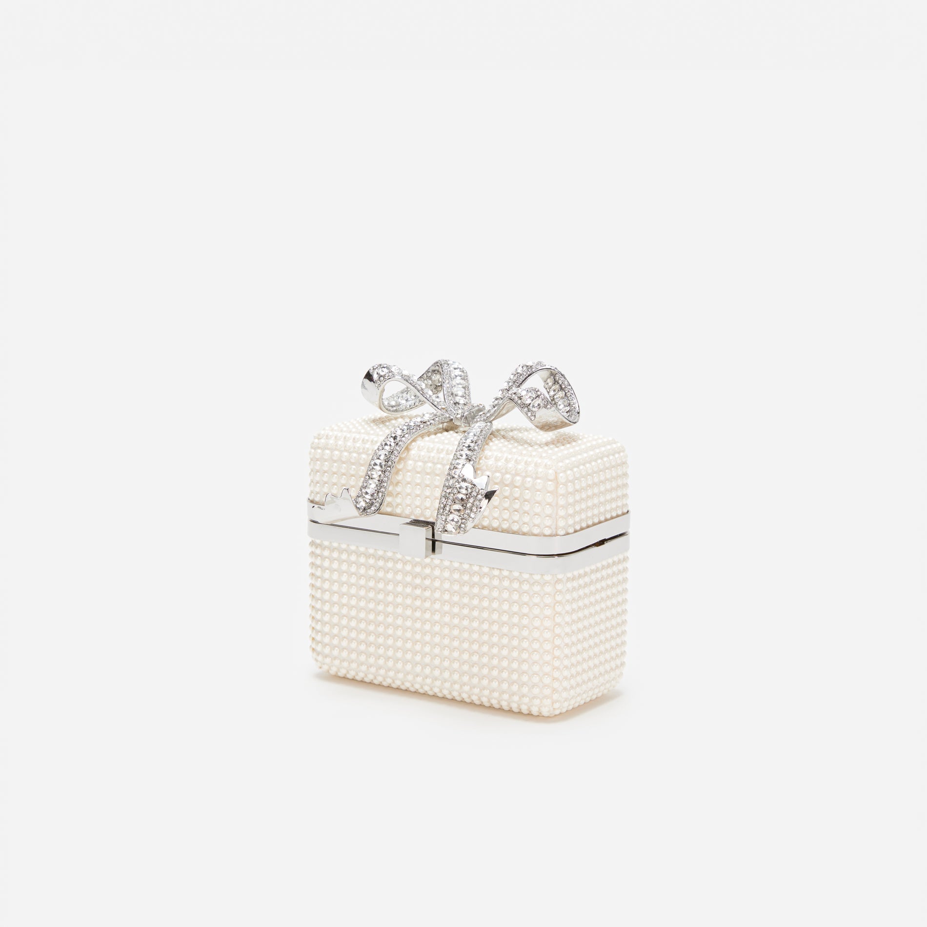 A photo of the Pearl Embellished Vanity Case