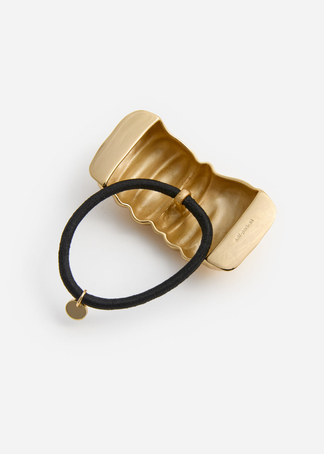 A photo of the Mottled Gold Hair Cuff