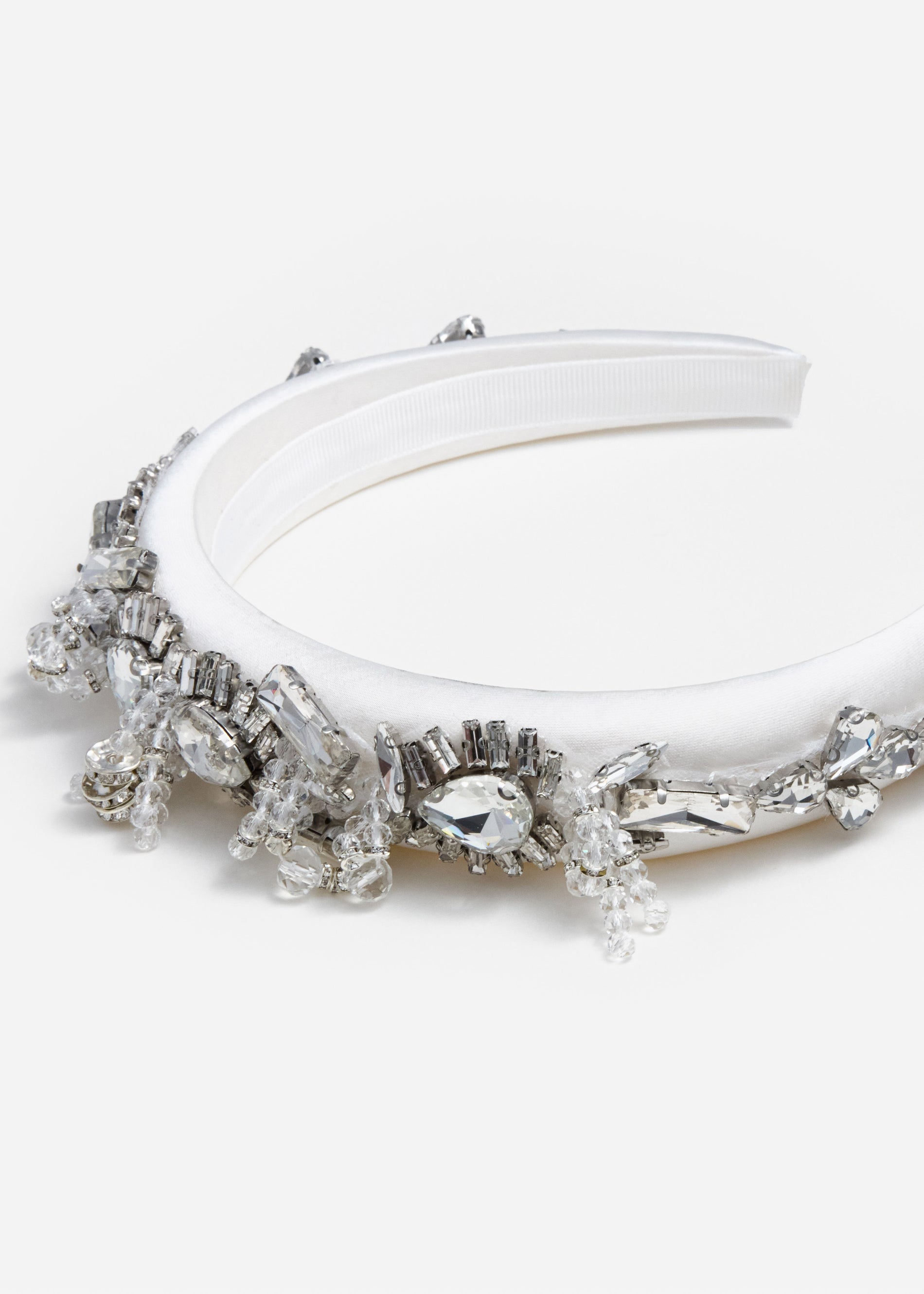 A photo of the Embellished Satin Headband