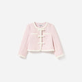 Pink Bow Boucle Jacket