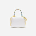 Cream Linen Yellow Floral Mini Bag