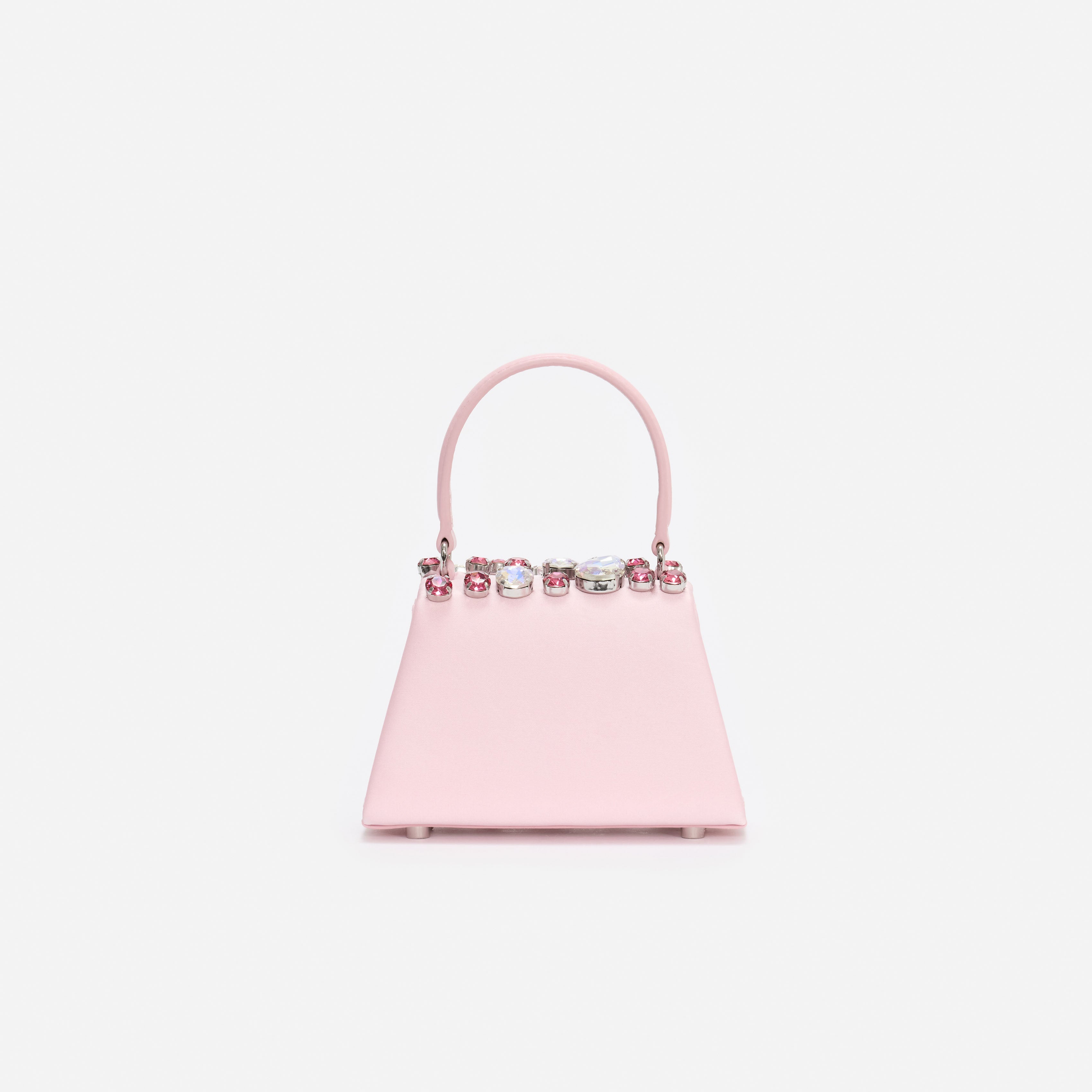 Pink Multi Crystal Mini Bag