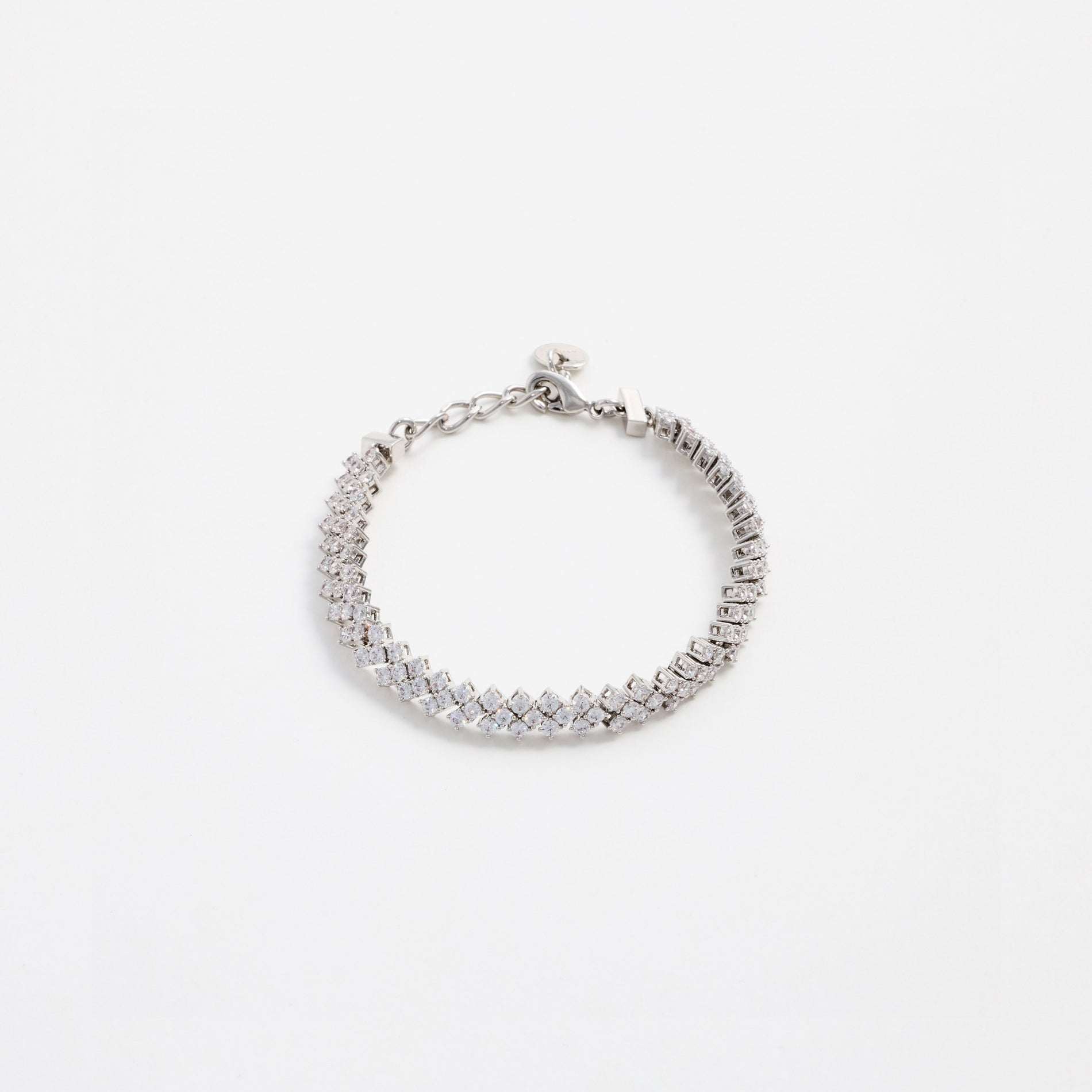 Silver Crystal Bracelet