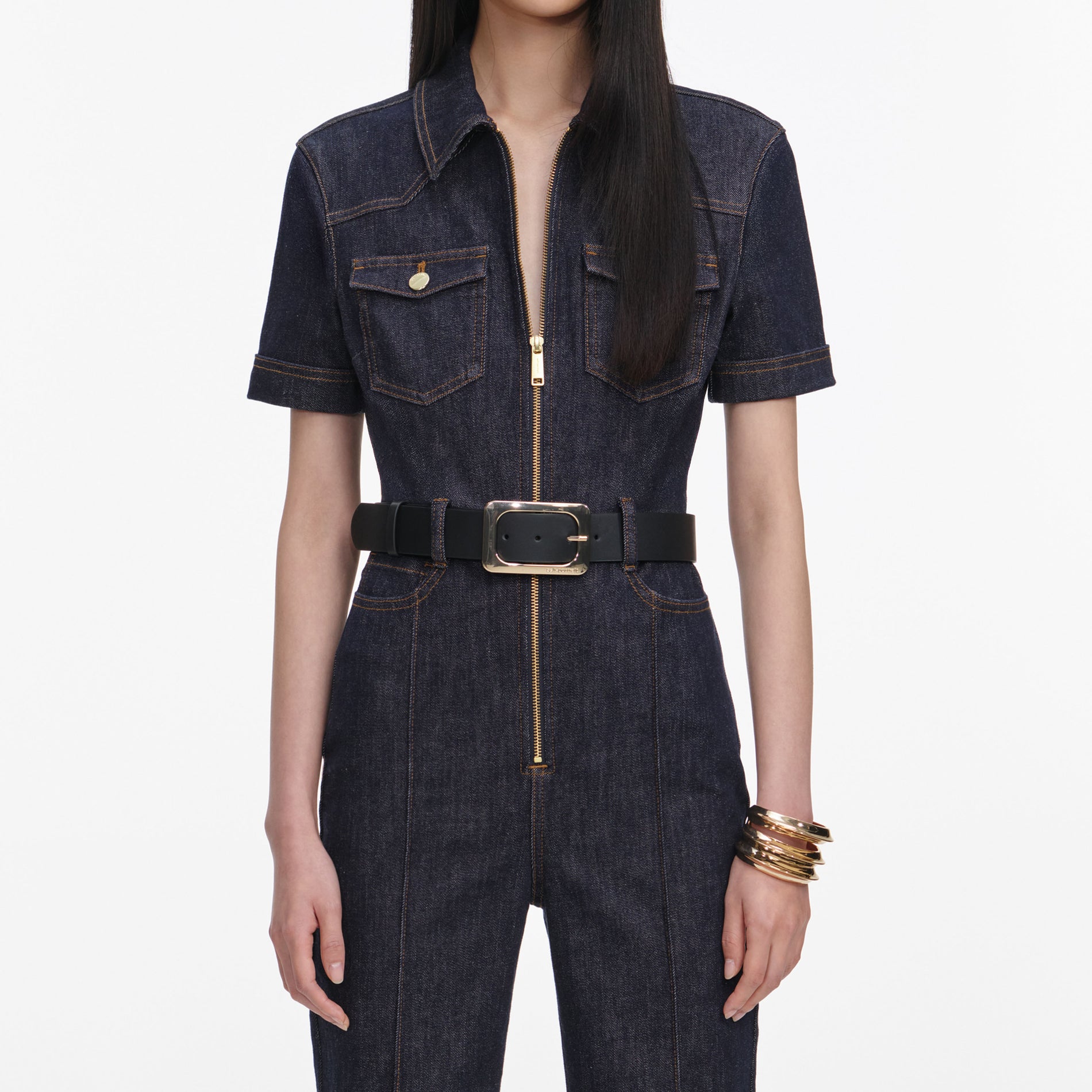 Indigo Denim Jumpsuit