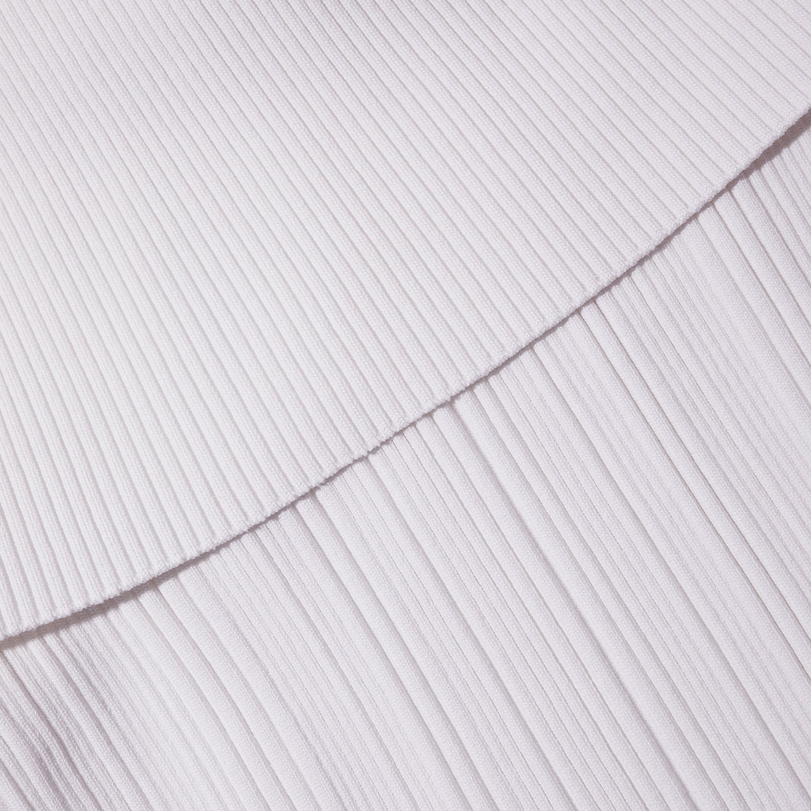 화이트 니트 미니 드레스