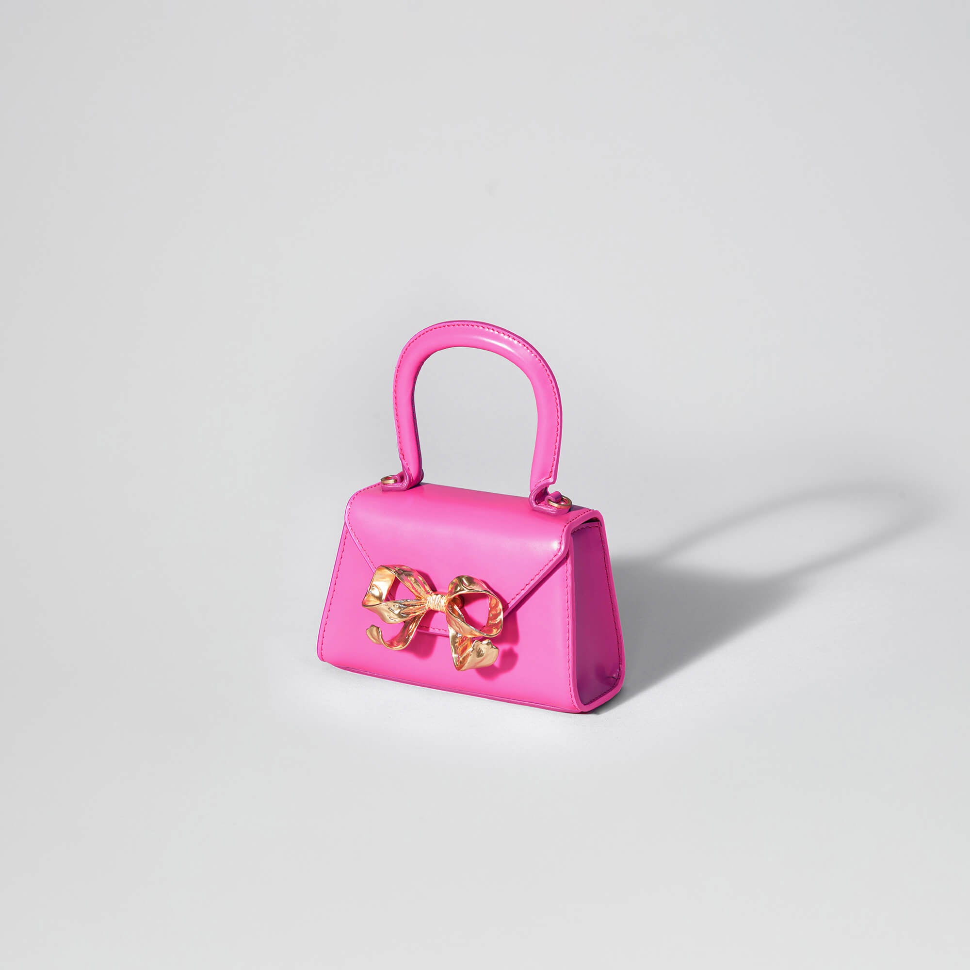 Pink Bow Micro Envelope Bag