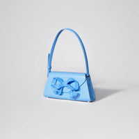 Blue Bow Mini Shoulder Bag