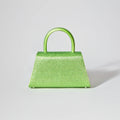 The Bow Mini in Lime Rhinestone
