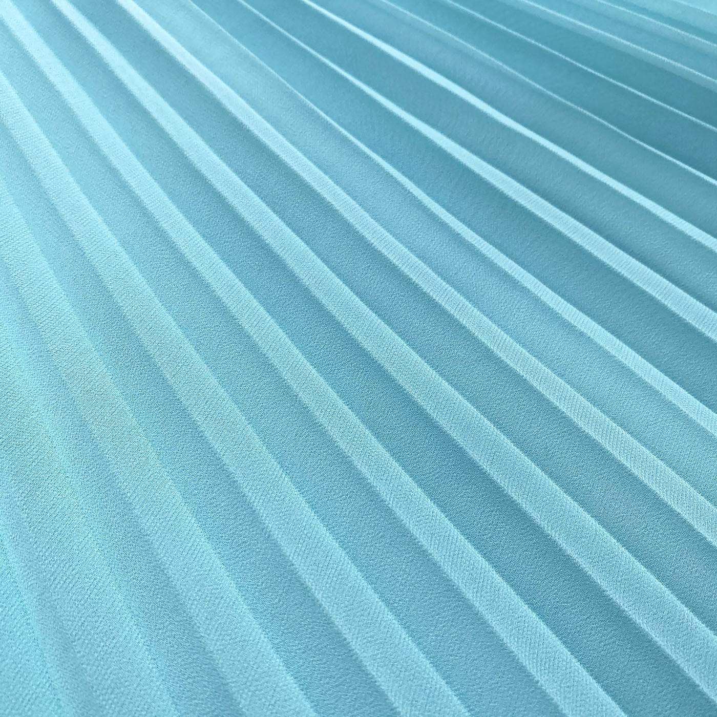 Blue Chiffon Diamanté Button Midi Dress