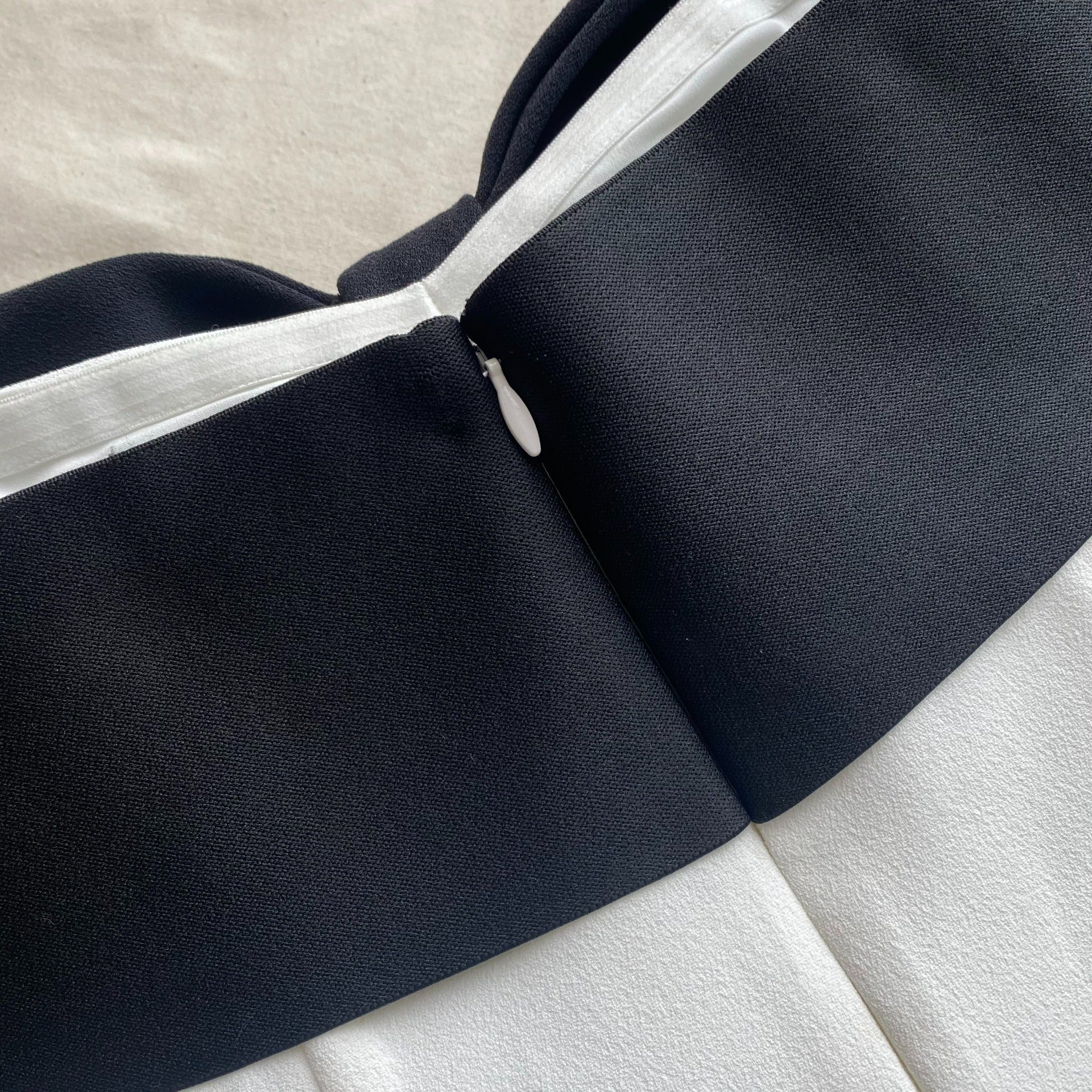 SELF-PORTRAIT Bow Mini Dress - Cream – B. Barnett